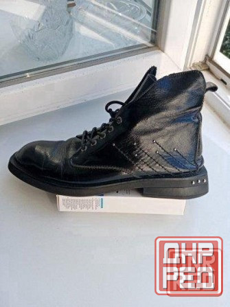 Ботинки женские 38 р. кожаные лакированные Донецк - изображение 3