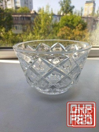 Большая хрустальная салатница Донецк - изображение 1