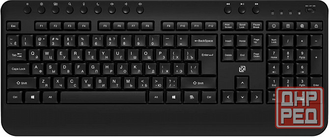 Клавиатура беспроводная Oklick K257w Black (2070286) (арт-5214) Донецк - изображение 1