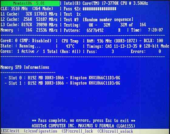 DDR3 16Gb KIT 1866MHz Kingston HyperX KHX18C11P1K2/16 - 8Gb+8Gb - Обмен на 140шт любой нерабочей озу Донецк