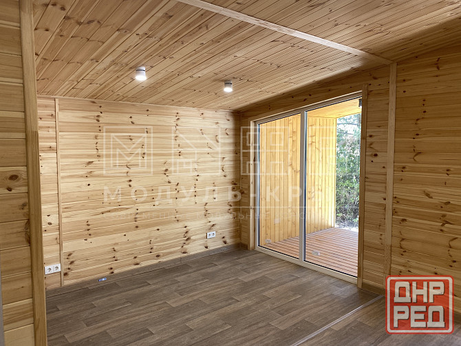 Глэмпинг \ Модульный Дом 65 м2 с санузлом под ключ от производителя Донецк - изображение 10