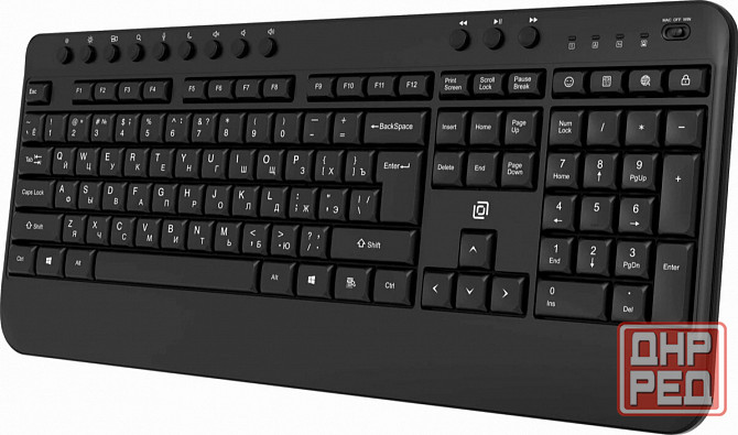 Клавиатура беспроводная Oklick K257w Black (2070286) (арт-3958) Макеевка - изображение 3