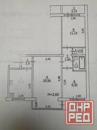 3к кв Солнечный Центрально-Городской район Макеевка - изображение 8