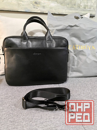 Продам Мужскую Кожаную сумку портфель Донецк - изображение 1
