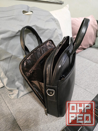 Продам Мужскую Кожаную сумку портфель Донецк - изображение 6