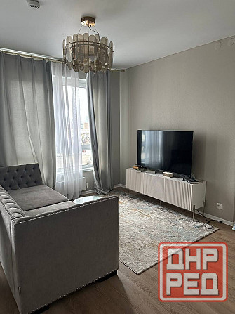 Сдаётся светлая тёплая двухкомнатная квартира 40 м² с ремонтом на 3 этаже Донецк - изображение 2