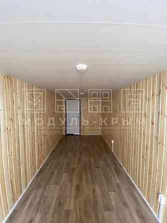 Вагон-бытовка строительная белая от производителя Донецк