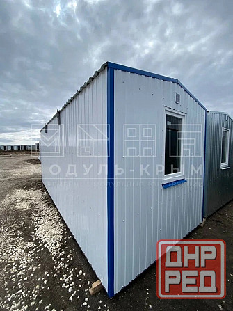 Вагон-бытовка строительная белая от производителя Донецк - изображение 2