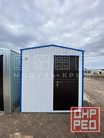 Вагон-бытовка строительная белая от производителя Донецк - изображение 3