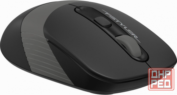 A-4tech мышь Fstyler Fg10s черный/серый оптическая (2000dpi) беспроводная Usb [1204030] (арт-4031) Донецк - изображение 3