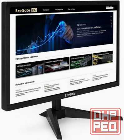 Монитор 27 Exegate Eb2700 (Tn Led Grade A+, Fhd, 1920x1080@60гц, 16:9, 200cd/M2, 1000:1, 178/178, 5m Донецк - изображение 1