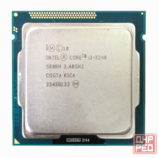 Процессор Intel Core I3-3240 Ivy Bridge (Lga1155, 2 ядра, 3400mhz, L3 3072kb) уценка б/у (арт-1286) Донецк - изображение 1