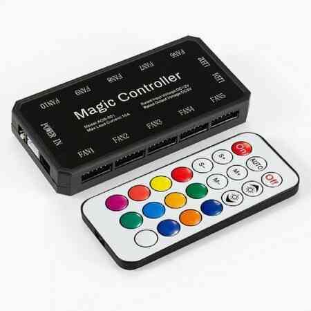 Контроллер-хаб с пультом управления Exegate Ex295975rus Exh6p. Argb для вентиляторов с подсветкой Ar Донецк