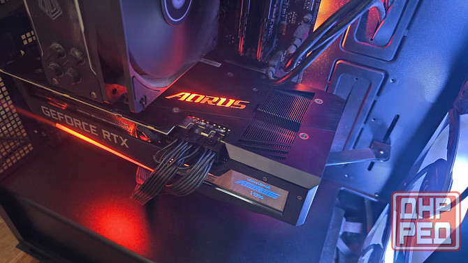 Видеокарта Aorus 3070 Донецк - изображение 4