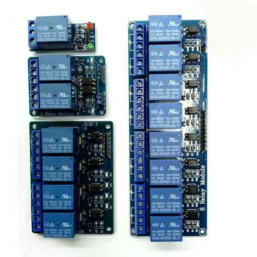 Релейный модуль 5V на 4 канала с оптопарой для Arduino Донецк