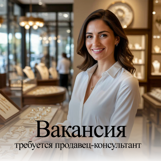 Продавец-консультант в ювелирный магазин Донецк