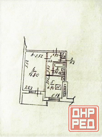 1-но комн. крупногабаритная, пр. Красногвардейский/пр. Мира. Донецк - изображение 1