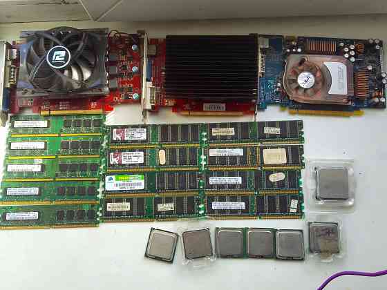 Процессоры,оперативная,видеокарта,сетевая,звуковая Донецк