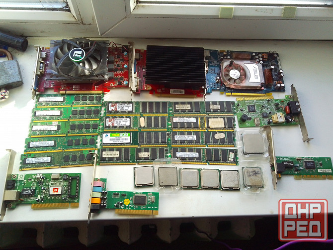Процессоры,оперативная,видеокарта,сетевая,звуковая Донецк - изображение 2