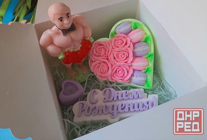 Букеты, подарочные наборы,сувенирное мыло Донецк - изображение 4