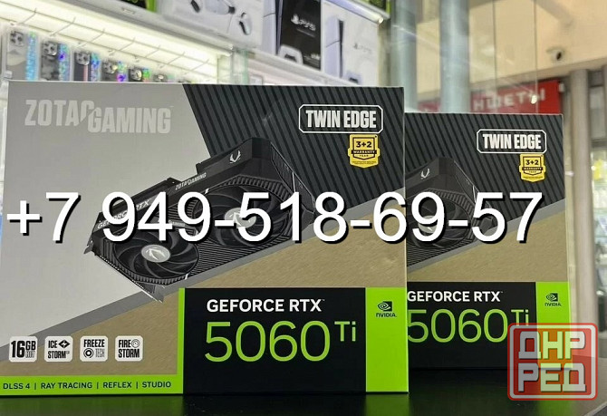 Zotac RTX 5060 Ti Gaming Twin Edge 16GB Донецк - изображение 1