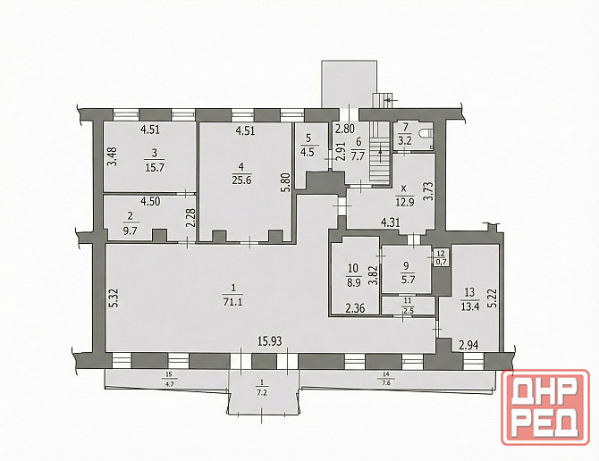 APEHДA:фасадное помещение в центральном районе / ул.Артема Донецк - изображение 3