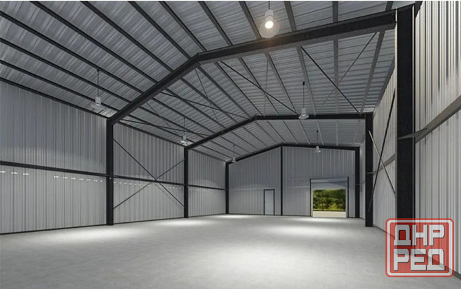 Новое предложение! Склад около 1000кв, закрытая территория, Ветка Донецк - изображение 1