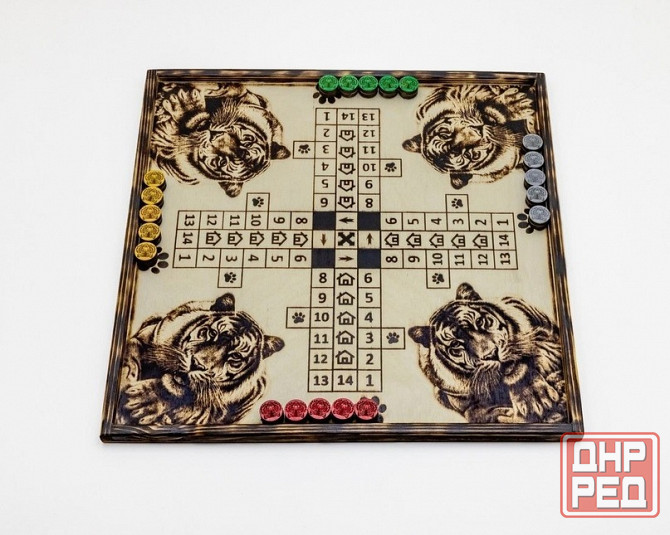 Доска для игры в Парчис, Лудо, Ман...шка Мариуполь - изображение 1