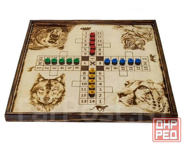 Доска для игры в Парчис, Лудо, Ман...шка Мариуполь - изображение 2