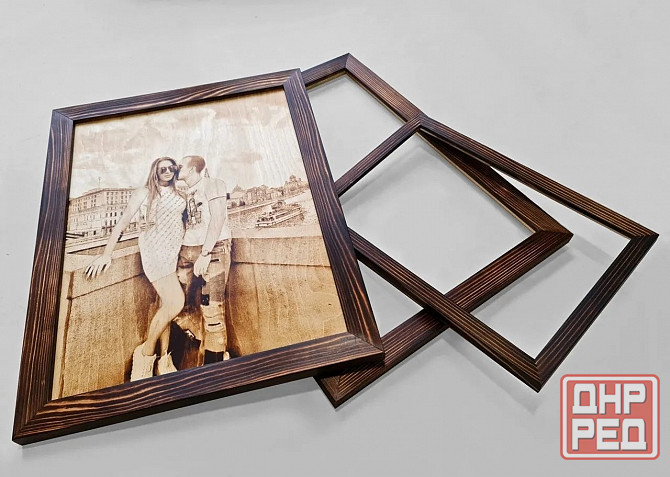 Огненный Портрет на дереве - подарок Мариуполь - изображение 6