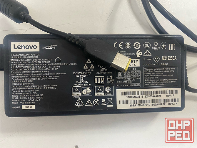 Блок питания Lenovo ADL135NDC3A Донецк - изображение 1