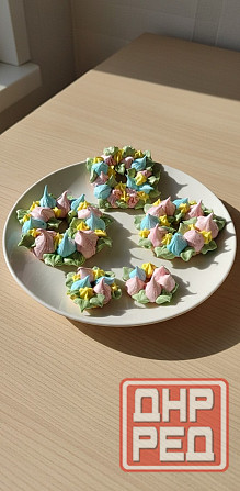 Украшения для пасхальных куличей из меренги Донецк - изображение 2