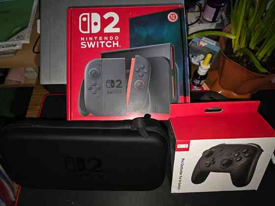 Продаю Nintendo Switch 2 Black на гарантии Макеевка