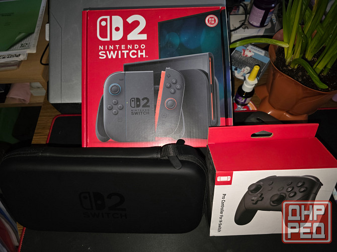 Продаю Nintendo Switch 2 Black на гарантии Макеевка - изображение 1