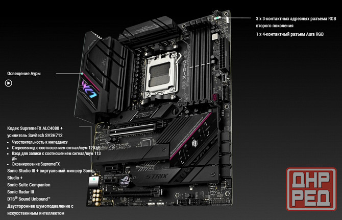 Материнская плата ASUS ROG STRIX B650E-F GAMING WIFI Донецк - изображение 5