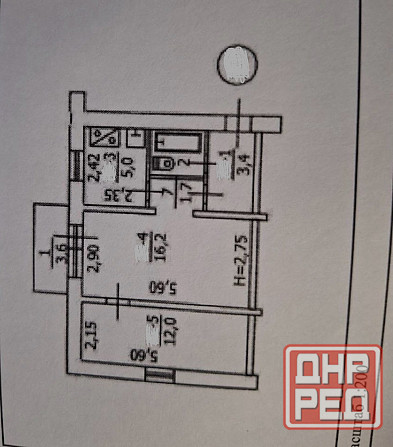 2-х комнатная квартира поселок Красная Звезда документы готовы Макеевка - изображение 10