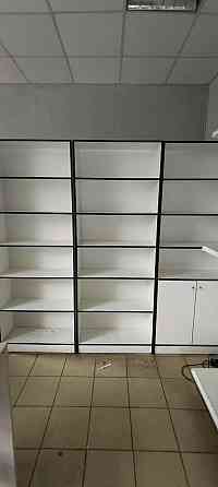 Торговое оборудование, ресепшн, витрины, стеллажи, полки, панели Макеевка