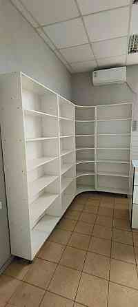 Торговое оборудование, ресепшн, витрины, стеллажи, полки, панели Макеевка