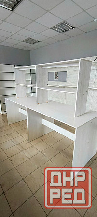 Торговое оборудование, ресепшн, витрины, стеллажи, полки, панели Макеевка - изображение 3