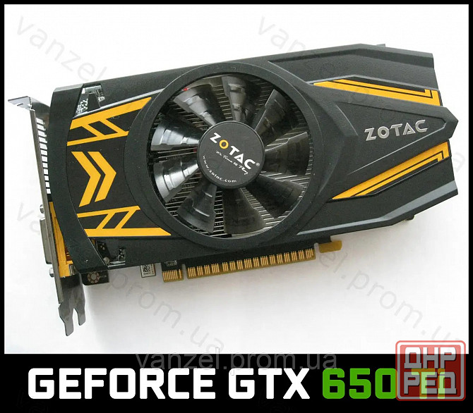 Zotac GeForce GTX 650 Ti 2GB GDDR5 HDMI PCI-E (GTX650Ti) Донецк - изображение 1