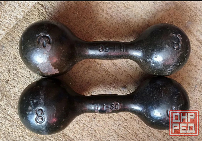 Гантели по 8 кг Донецк - изображение 1