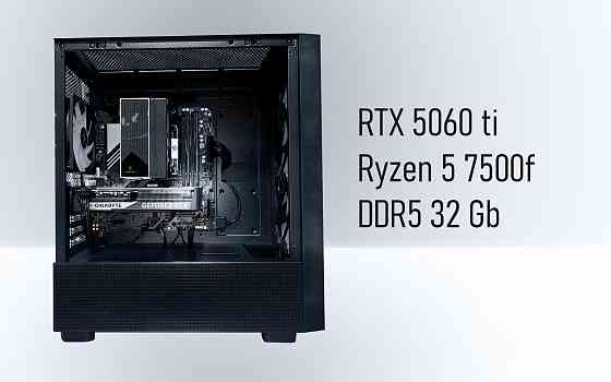 Rtx 5060 ti 16гб и R5 7500f Донецк