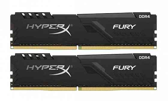 Продам оперативную память ddr4 16 гб kingston hyperX fury (2x8 Гб) 3733 mhz Донецк