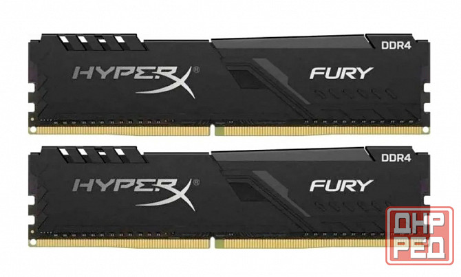 Продам оперативную память ddr4 16 гб kingston hyperX fury (2x8 Гб) 3733 mhz Донецк - изображение 1