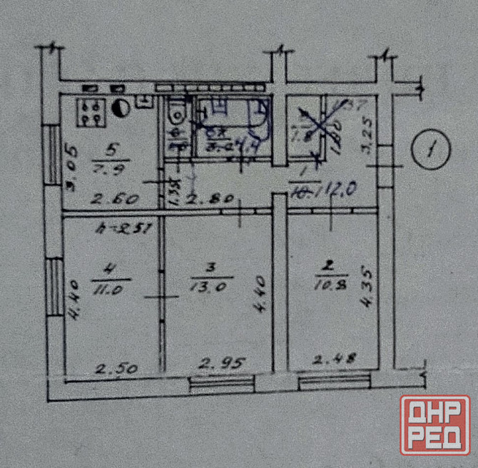 Продается 3-х комнатная квартира Донецк - изображение 8
