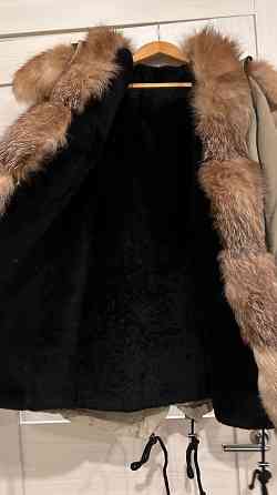 Парка женская с натуральным мехом 44 р Донецк