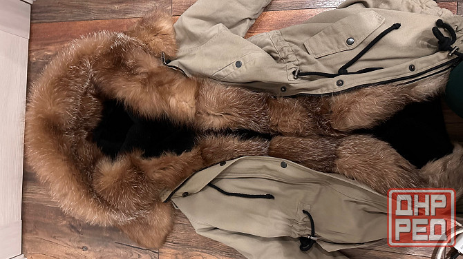 Парка женская с натуральным мехом 44 р Донецк - изображение 6