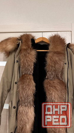 Парка женская с натуральным мехом 44 р Донецк - изображение 2