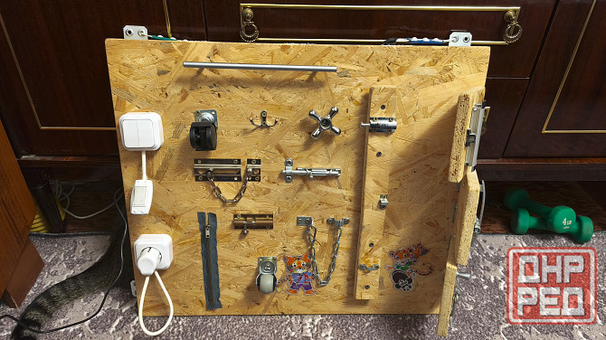 Бизиборд busy board ручной работы Донецк - изображение 2