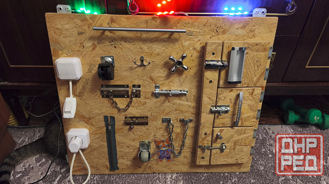 Бизиборд busy board ручной работы Донецк - изображение 3